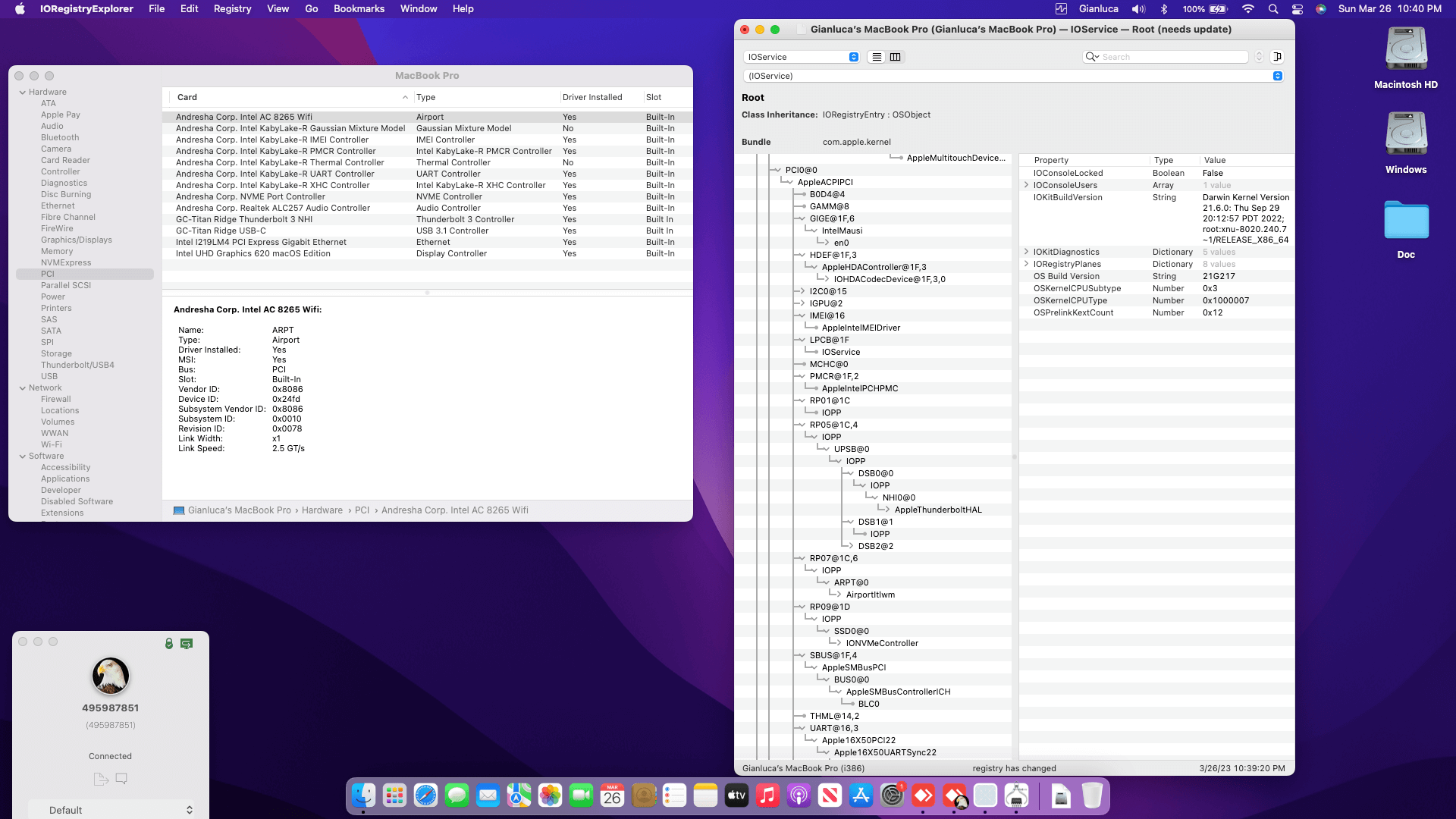 Lenovo Thinkpad T480S 5th [KabyLake R   Intel UHD 620 + PS2]   OpenCore 9
